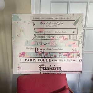 Oliver Gal Romantica Fashion Books Canvas Wall Art 36 x 30